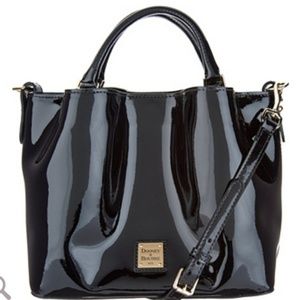 LIKE NEW Dooney & Bourke Patent Brenna Satchel